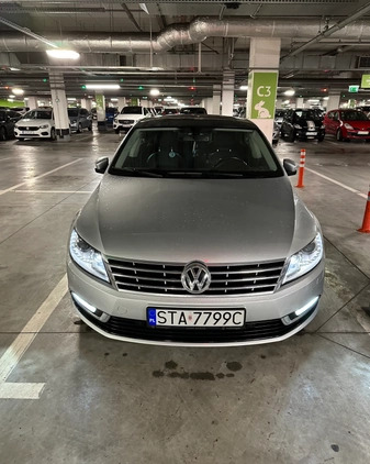 Volkswagen CC cena 44900 przebieg: 228000, rok produkcji 2012 z Braniewo małe 254